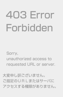 403 Error Forbidden